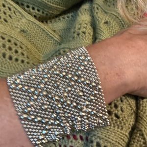 Beautiful Sergio Gutierrez liquid silver bracelet